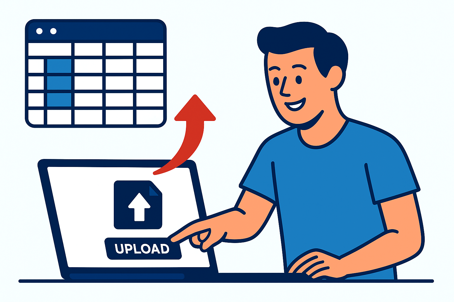 顧客リストの登録
